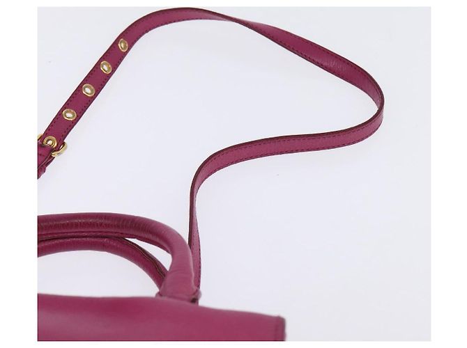 Bolso Miu Miu Matelassé de cuero 2 en 1 rosa dorado Auth am9052 - vista 10