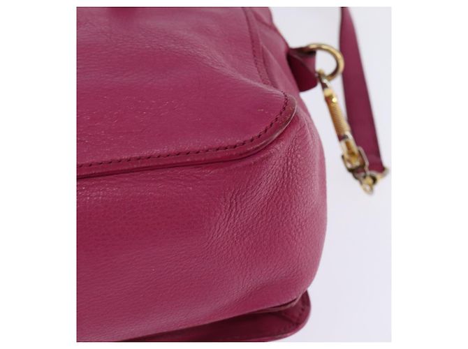 Bolso Miu Miu Matelassé de cuero 2 en 1 rosa dorado Auth am9052 - vista 15