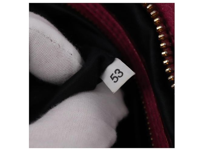 Bolso Miu Miu Matelassé de cuero 2 en 1 rosa dorado Auth am9052 - vista 24