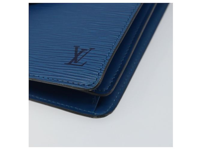 LOUIS VUITTON Borsa a Mano Epi Concorde Blu M52135 LV Auth 143145 - vista 10