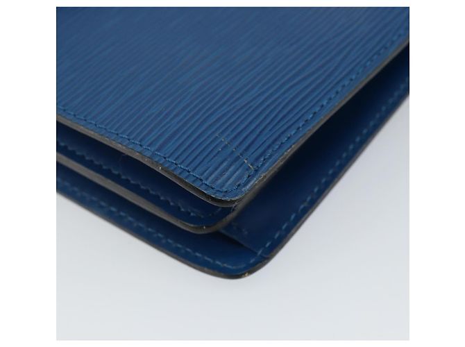 LOUIS VUITTON Borsa a Mano Epi Concorde Blu M52135 LV Auth 143145 - vista 11