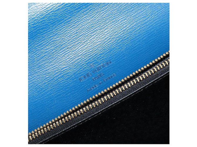LOUIS VUITTON Borsa a Mano Epi Concorde Blu M52135 LV Auth 143145 - vista 16