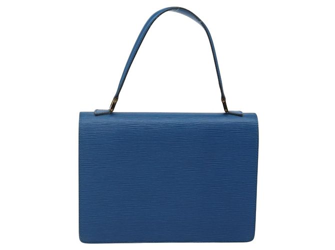 LOUIS VUITTON Borsa a Mano Epi Concorde Blu M52135 LV Auth 143145 - vista 3