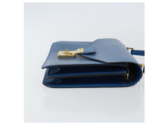 LOUIS VUITTON Borsa a Mano Epi Concorde Blu M52135 LV Auth 143145 - vista 4