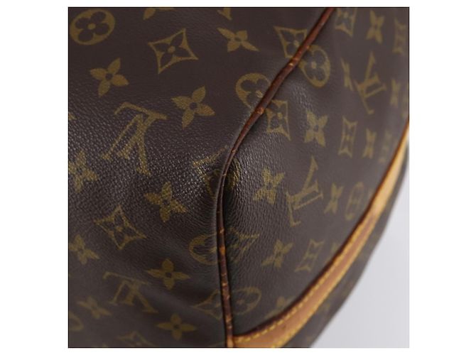 LOUIS VUITTON Borsa Boston Monogram Keepall Bandouliere 55 M41414 LV Auth BA6044 Monogramma - vista 14