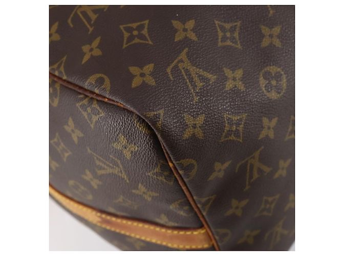 LOUIS VUITTON Borsa Boston Monogram Keepall Bandouliere 55 M41414 LV Auth BA6044 Monogramma - vista 15