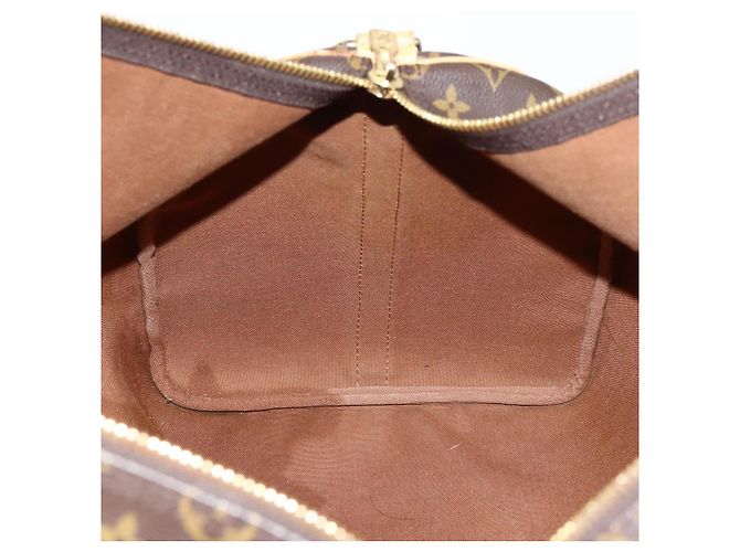 LOUIS VUITTON Borsa Boston Monogram Keepall Bandouliere 55 M41414 LV Auth BA6044 Monogramma - vista 22
