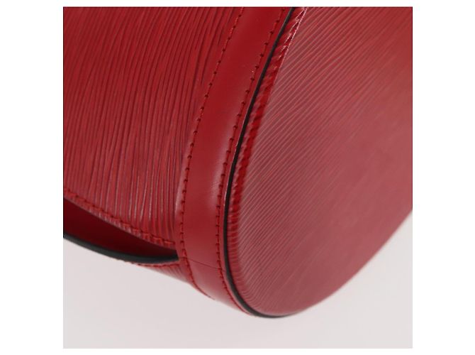 LOUIS VUITTON Epi Cluny Shoulder Bag Red M52257 LV Auth 142909 - view 10