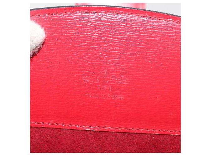 LOUIS VUITTON Epi Cluny Shoulder Bag Red M52257 LV Auth 142909 - view 15
