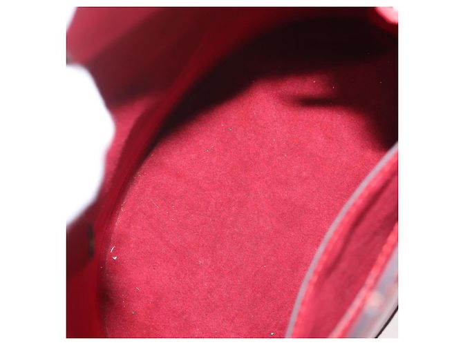 LOUIS VUITTON Epi Cluny Shoulder Bag Red M52257 LV Auth 142909 - view 16