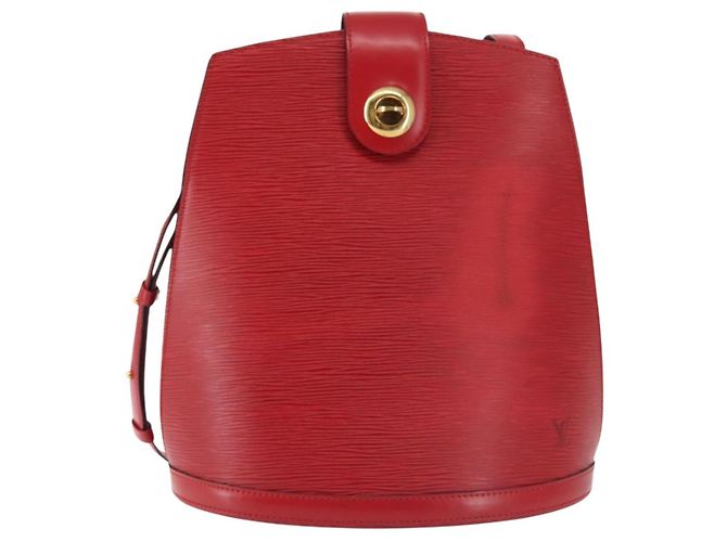 LOUIS VUITTON Epi Cluny Shoulder Bag Red M52257 LV Auth 142909 - view 2