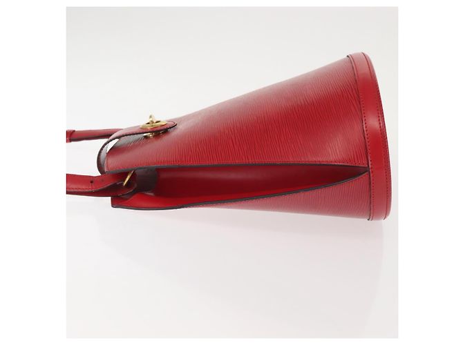 LOUIS VUITTON Epi Cluny Shoulder Bag Red M52257 LV Auth 142909 - view 5