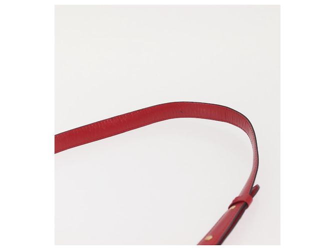 LOUIS VUITTON Epi Cluny Shoulder Bag Red M52257 LV Auth 142909 - view 8
