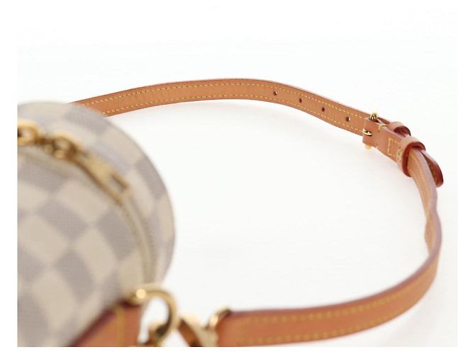 LOUIS VUITTON Porta bottiglia Damier Azur Borsa GI0373 Auth 128175V - vista 15