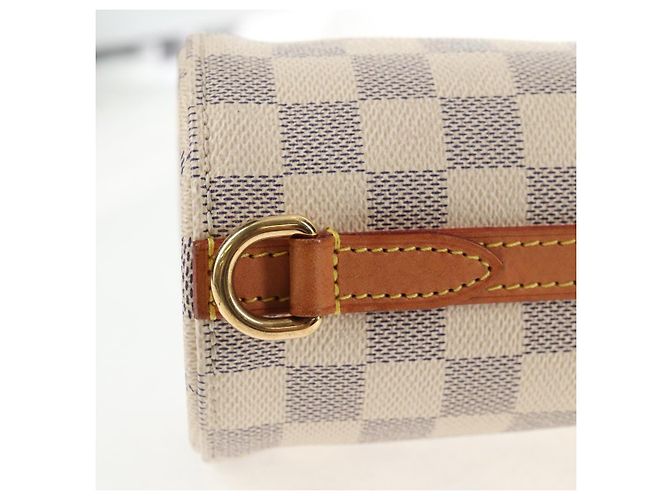LOUIS VUITTON Porta bottiglia Damier Azur Borsa GI0373 Auth 128175V - vista 20