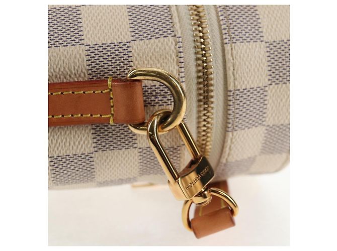 LOUIS VUITTON Porta bottiglia Damier Azur Borsa GI0373 Auth 128175V - vista 21
