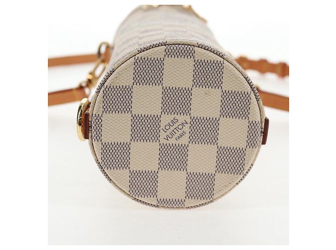 LOUIS VUITTON Porta bottiglia Damier Azur Borsa GI0373 Auth 128175V - vista 5