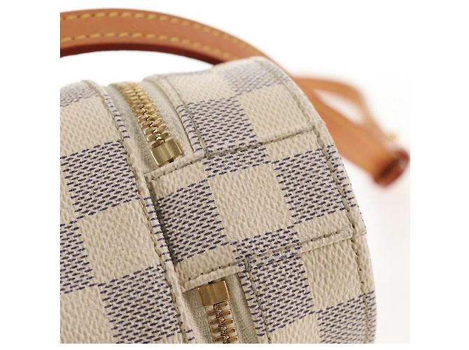 LOUIS VUITTON Porta bottiglia Damier Azur Borsa GI0373 Auth 128175V - vista 9