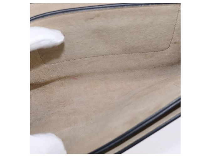 Chloé Borsa a Spalla Chloe Fay in Pelle Scamosciata Beige Oro Auth BA5749 D'oro - vista 11