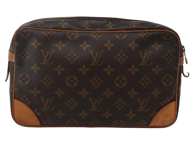 LOUIS VUITTON Clutch Compiegne 28 M51845 LV Auth BA5642 Monogramma - vista 2
