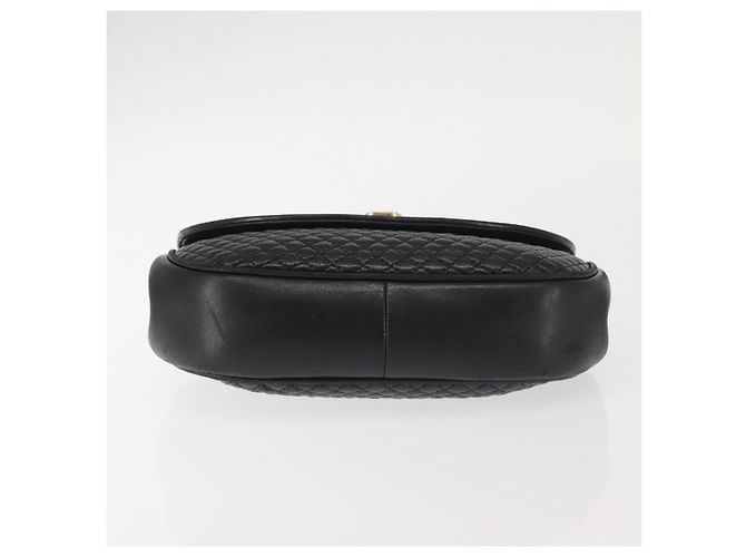 BALLY Borsa a Spalla con Catena Pelle Nera Oro Auth BA5751 Nero D'oro - vista 5