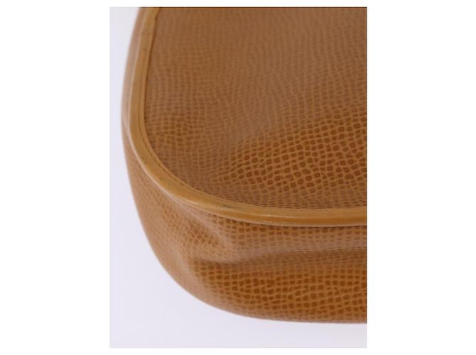 Borsa a Spalla Christian Dior in Pelle Beige Oro Auth BA5737 D'oro - vista 16