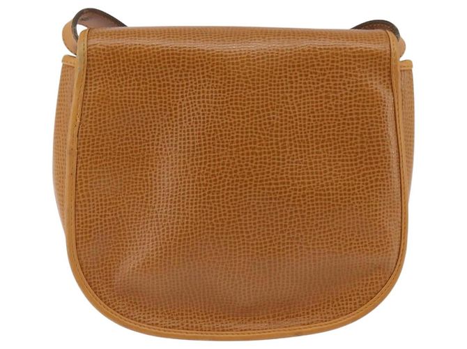 Borsa a Spalla Christian Dior in Pelle Beige Oro Auth BA5737 D'oro - vista 2