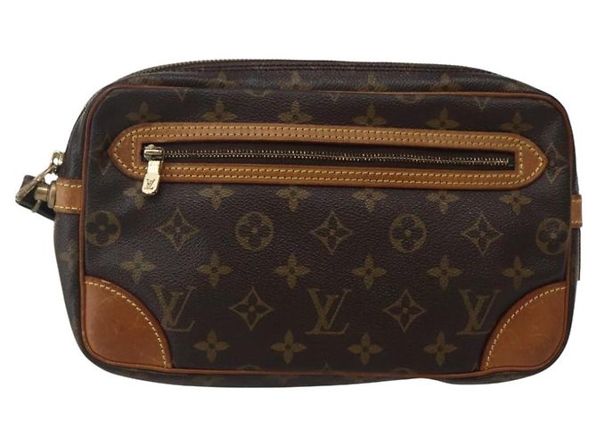 LOUIS VUITTON Clutch Marly Dragonne GM Monogram M51825 LV Auth BA5859 Monogramma - vista 13