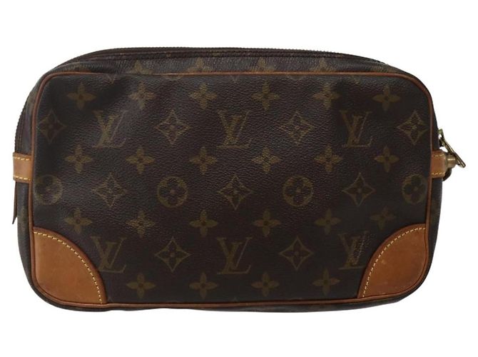 LOUIS VUITTON Clutch Marly Dragonne GM Monogram M51825 LV Auth BA5859 Monogramma - vista 2