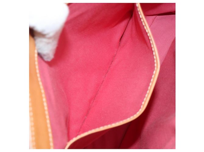 Céline Borsa a mano in tela Macadam C di CELINE in suede rosa e oro Auth bs29469 D'oro - vista 20