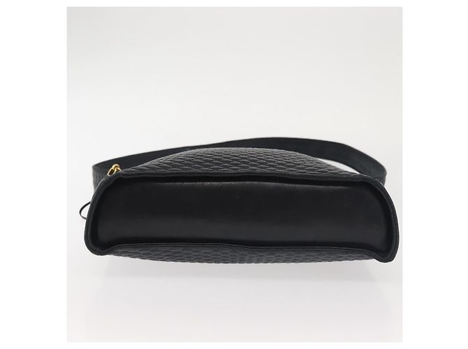 Bally Borsa a Spalla in Pelle Blu Navy Oro Auth BA5894 D'oro - vista 5