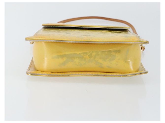 LOUIS VUITTON Bolsa de Accesorios Motto Monogram Vernis Gris M91030 LV Auth 142835 - vista 5