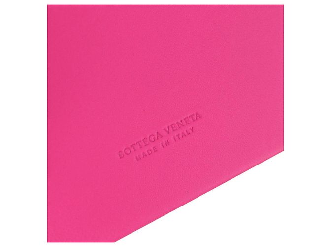 Autre Marque BORSA Hobo INTRECCIATO IN PELLE ROSA ARGENTO AUTH 143824V - vista 24
