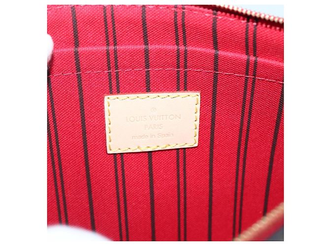 LOUIS VUITTON Monogram Neverfull MM Pouch Accesorio Pouch LV Auth BA6400 Monograma - vista 13