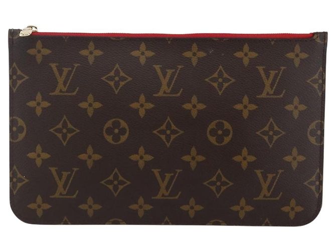 LOUIS VUITTON Monogram Neverfull MM Pouch Accesorio Pouch LV Auth BA6400 Monograma - vista 2
