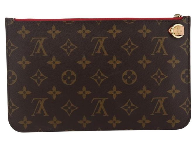 LOUIS VUITTON Monogram Neverfull MM Pouch Accesorio Pouch LV Auth BA6400 Monograma - vista 3