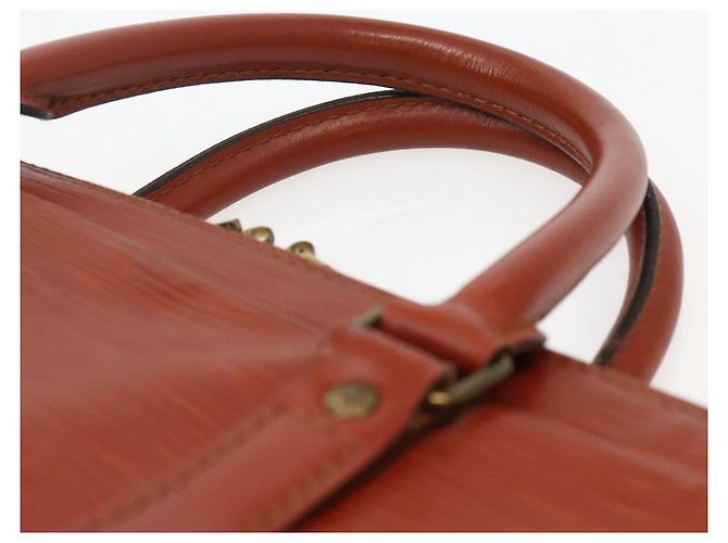 LOUIS VUITTON Epi Porta Documenti da Viaggio Borsa Business Marrone M54478 Auth 143107 - vista 14