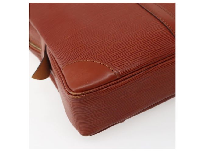 LOUIS VUITTON Epi Porta Documenti da Viaggio Borsa Business Marrone M54478 Auth 143107 - vista 17