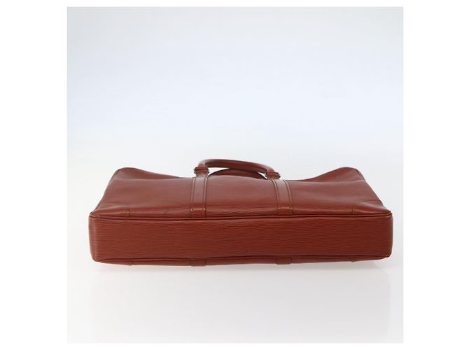 LOUIS VUITTON Epi Porta Documenti da Viaggio Borsa Business Marrone M54478 Auth 143107 - vista 5