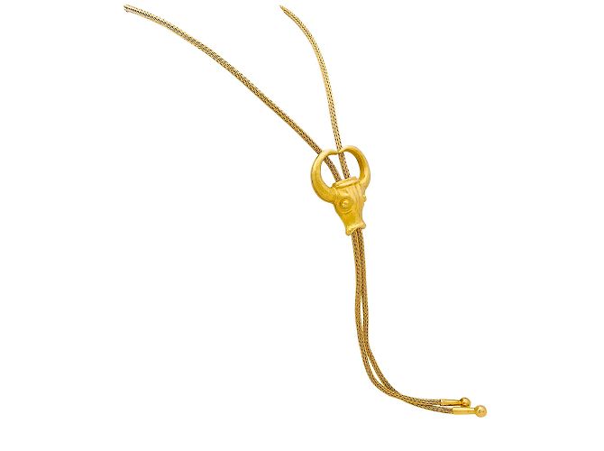 Collana LALAOUNIS, "Toro", oro giallo. - vista 2