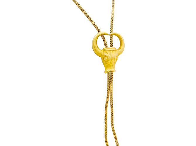 Collana LALAOUNIS, "Toro", oro giallo. - vista 3