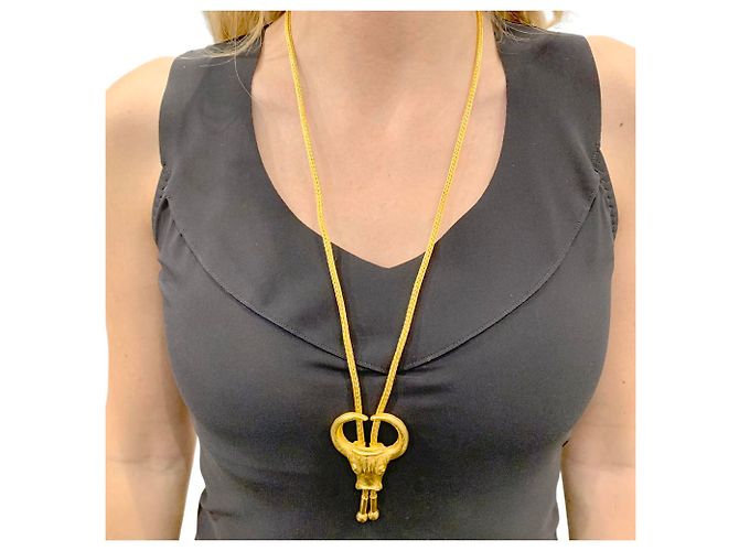 Collana LALAOUNIS, "Toro", oro giallo. - vista 5