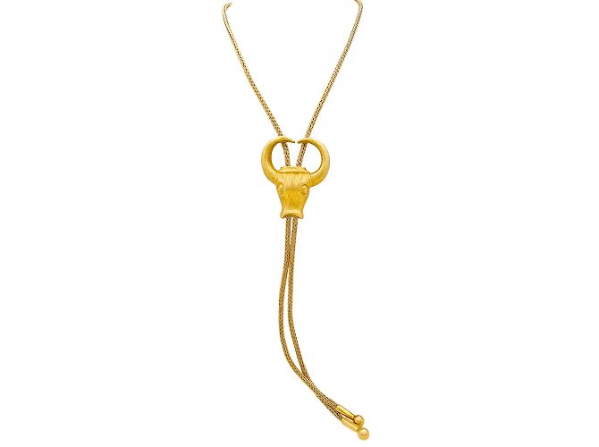 Collana LALAOUNIS, "Toro", oro giallo. - vista 9