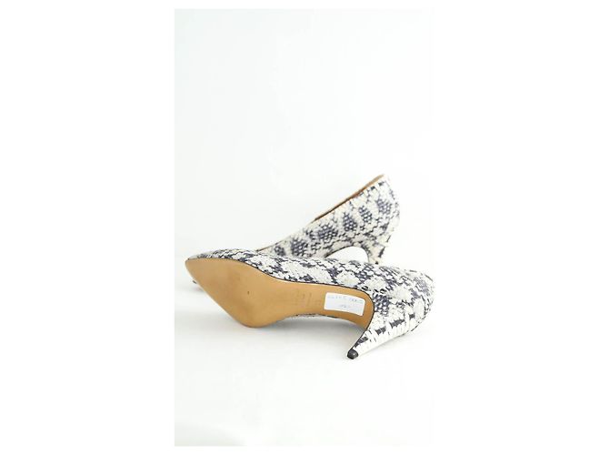 Isabel Marant Tacchi in pelle multicolore - vista 6
