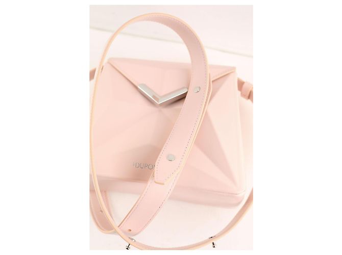St Dupont Pink leather shoulder bag - view 2