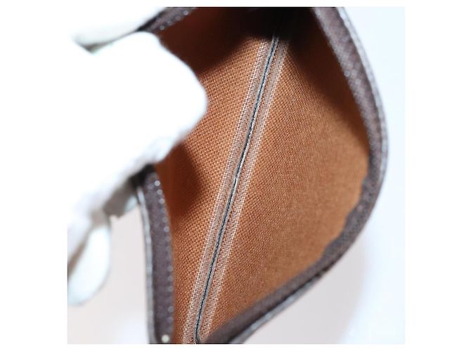 Céline Borsa a Spalla in Tela Macadam CELINE in Pelle PVC Marrone Auth gh633 - vista 22