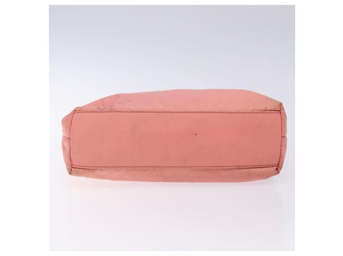 PRADA Borsa a mano in nylon rosa Auth gh489 - vista 9
