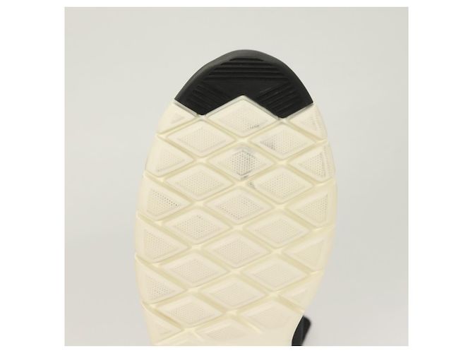 LOUIS VUITTON Calzini Sneakers Dopo Partita Cotone Nero LV Auth 133282 - vista 8