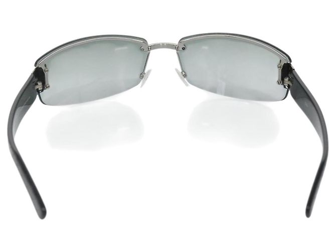 Occhiali da sole GUCCI Plastica Nera Auth ar13681 Nero - vista 3
