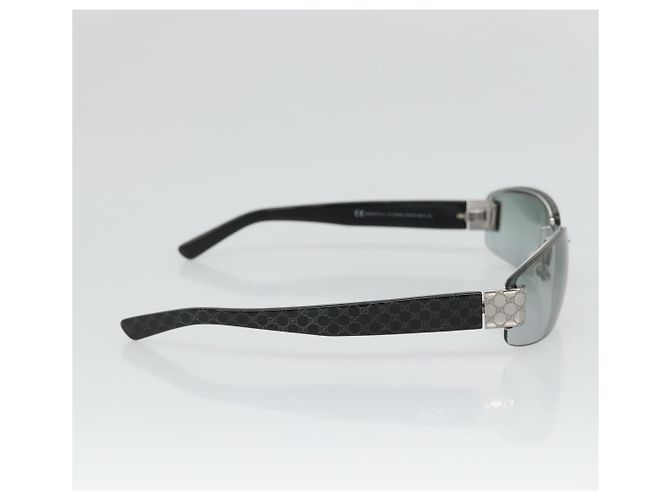 Occhiali da sole GUCCI Plastica Nera Auth ar13681 Nero - vista 4